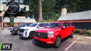 GTA 5 - 2023 Chevrolet Suburban - LUXURY LARGEST SUVs OFFROAD CONVOY