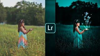 Lightroom glow butterfly effect photo editing tutorial | lightroom background colour change preset