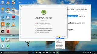 How to add SDK location in android studio HD