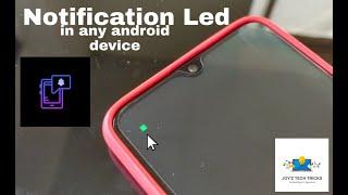 Setup Notification Led in any android device | Amoled Notification Led | Display Led