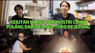 KEJUTAN ULANG TAHUN ISTRI CHINA DARI PULANG BELANJA