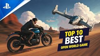 Top 10 Open World Games for PS5 | Must-Play Next-Gen Adventures!