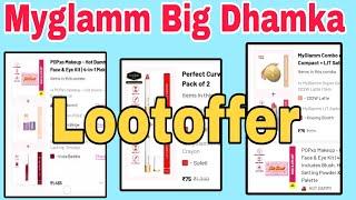 Myglamm Biggest Dhamaka loot offer today low price products #viralvideo