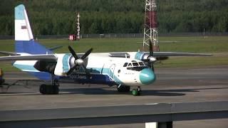 Волшебный звук АН-26. Запуск двигателей. Емельяново, 16.08.2017