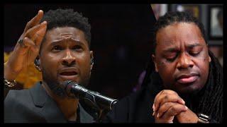 Voice teacher appreciates USHER singing AMAZING GRACE @ KOBE BRYANT TRIBUTE