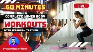 Legs Workout Group Class Session