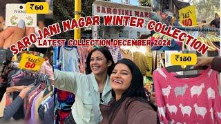 I visited sarojani with my bestie @ManviGoel sarojani nagar market delhi winter collection 2024