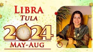  2024 May - Aug Libra (Tula)  Horoscope | तुला राशि मई - अगस्त 2024 राशिफल | Tarot Reading