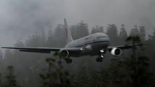 Air China Flight 129 - Crash Animation