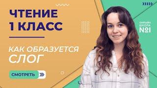 Видеоурок 3.2. Как образуется слог. Чтение 1 класс