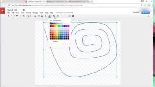 Using the curve tool | Google Drawings | Corbin Anderson