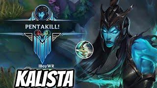 WILD RIFT ADC // THIS KALISTA ALWAYS CARRY 1V9 IN PATCH 5.1B PENTAKILL GAMEPLAY!