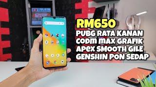 Gamer Wajib Try! Saya Jumpa Phone RM650 Paling Sedap Gaming Dekat Shopee