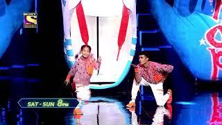 Super Dancer 4|Florina and Tushar dance performance|Grand Premiere