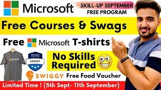 Get Microsoft Swags For Free | Microsoft Free Courses | Learn New Skills | Microsoft Skill Challenge