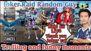 SGxJoker raid on random indian Guy | SGxJoker trolling random Guys | SGxJoker Meet up going wrong |