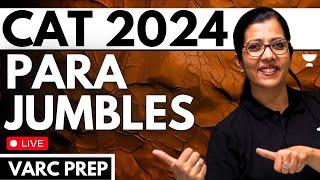 CAT 2024 VARC Prep | PARA JUMBLES | Shabana Shahab