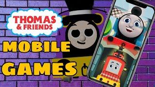 Playing thomas and friends mobile game's