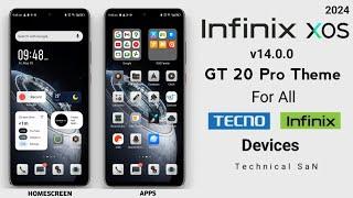 Infinix GT 20 Pro Gaming Edition Theme For All Tecno & Infinix Devices