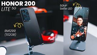 HONOR 200 Lite 5G: A Solid Midranger for Just RM1299! | 512GB, 108MP + 50MP, AI Features, etc!