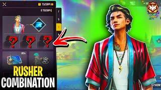 Rusher Charector Combination ! Best Charector Skill For Rusher In Free Fire