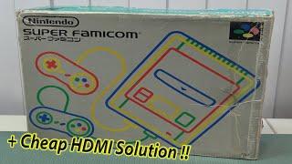 I Bought A Super Famicom In 2023 + Cheap HDMI Solutions ! 