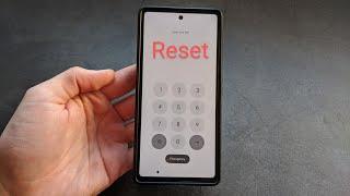 Google Pixel 9 - Reset Forgotten PIN ,Password, Pattern Screen Lock,Fingerprint Face Unlock