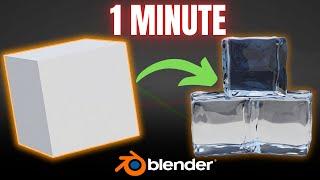 Create Ice Cubes in Blender in 1 Minute!