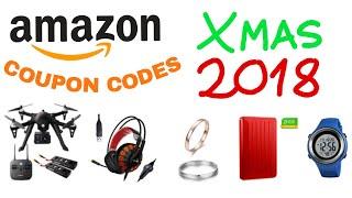 FREE Amazon Promo Codes November 2018 - The Best Discount SALE Vouchers for Xmas Shopping