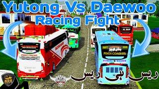 Yutong Versus Daewoo || Bus Racing || Long Route Race || Niazi Road Runners Vs Pindi Coaches || NRR