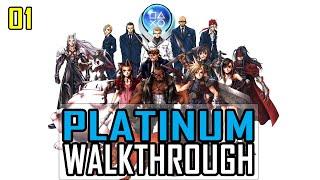 FINAL FANTASY 7 - Platinum Walkthrough 1/14 - Full Trophy / Achievement Guide in 7 Hours