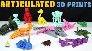 Top 14 Articulated Things to 3D Print | Anycubic Kobra max & Vyper