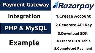 Razorpay Integration PHP & MySQL Website | Tamil