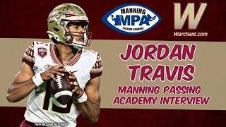 FSU Football's Jordan Travis EXCLUSIVE INTERVIEW | Warchant 1-on-1 | Seminoles | #FSU Warchant TV