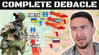 Russian Breakthrough After Surprise Offensive in Toretsk