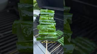 This grilled beef skewer is wrapped in leaves?! (Vietnamese Bò lá lốt)