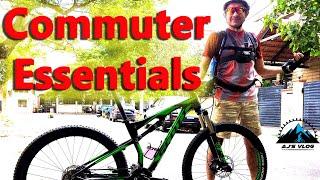 Top 5 commuter cycling tips | Ajsvlog