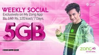 Zong Weekly Social Offer