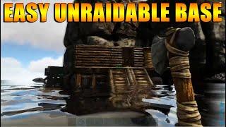 How To Build an Unraidable Raft Base on ARK - Quick and Easy W/ No Metal