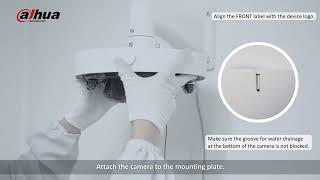 DH-IPC-PDBW82041-B360-S2 Multi Sensor Panoramic Dome IP Camera Installation Tutorial