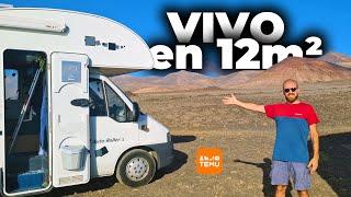  SIN CASA y sin alquiler así vivo en UNA AUTOCARAVANA con TODO lo necesario! #temu