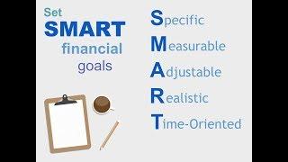 Setting SMART Financial Goals