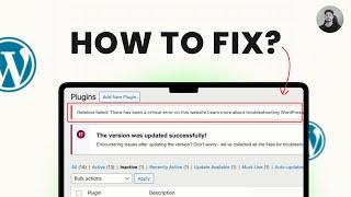 How to Fix the "WordPress Plugin Deletion Failed" || Step-by-Step Tutorial