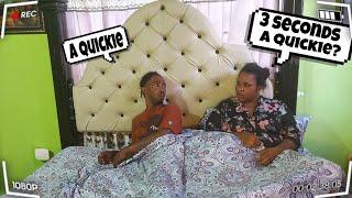 Giving My Girlfriend A Quickie To See Her Reaction *HILARIOUS*