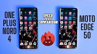 Motorola Edge 50 VS OnePlus Nord 4 Speed Test Comparison With Antutu Benchmark Score Test