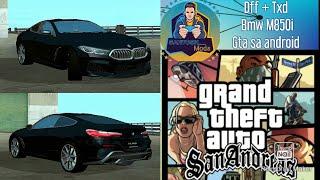 Bmw M850i || Dff + Txd || Gta Sa Android || Santosh Mods