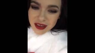 Лена Темникова едет на концерт. Periscope