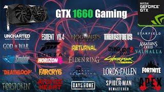 GTX 1660 Gaming in 2024 - Test in 44 Games