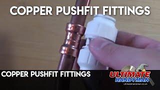 copper pushfit fittings