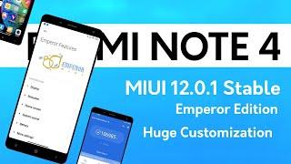 Redmi Note 4 MIUI 12 Stable ROM | MIUI 12 Emperor Stable Edition REDMI NOTE 4 | MIUI 12 Most Stable